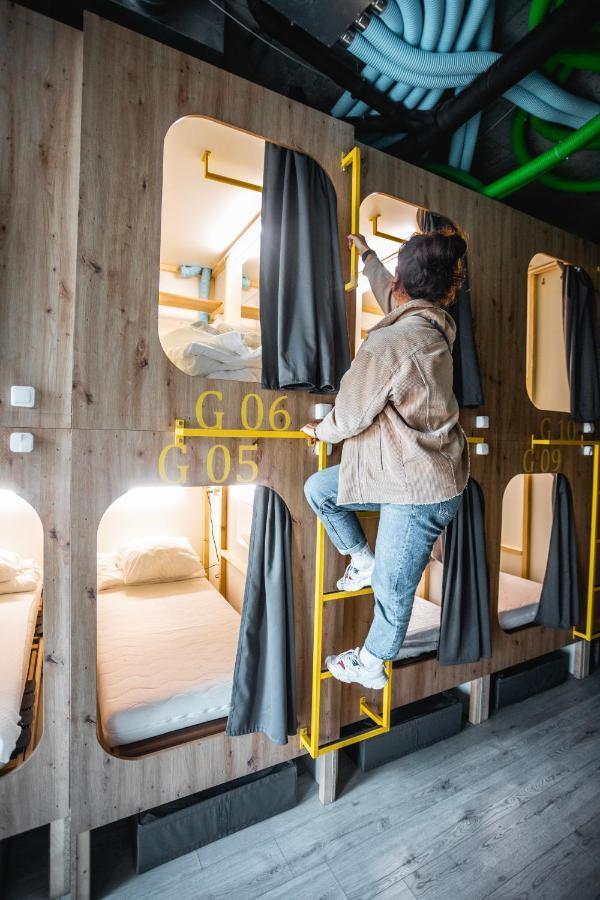 Capsule Hostel Logistic Wilna Exterior foto