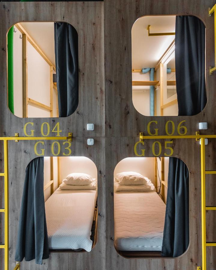 Capsule Hostel Logistic Wilna Exterior foto